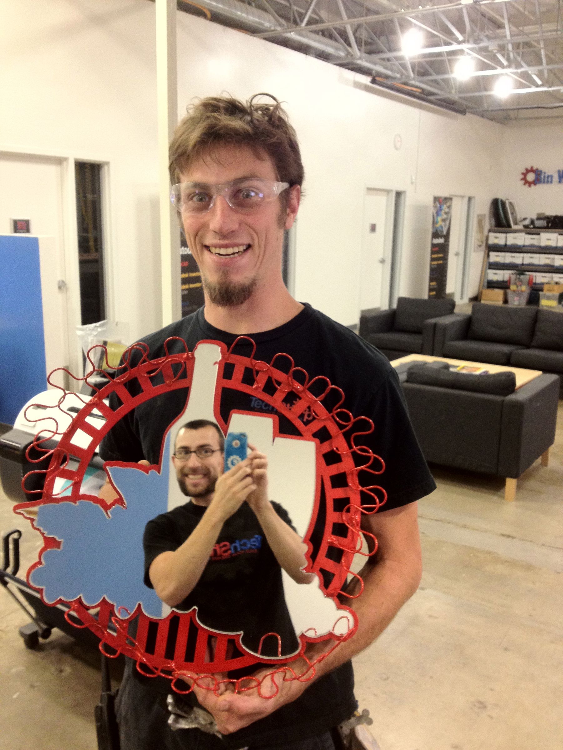 Making a Custom Jewelry Holder Utilizing Old Couch Springs