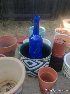 Dry Bottle in Safe Place