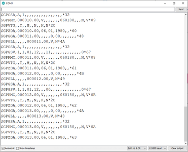 Receiving & Understanding GPS Data