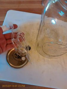 Install a Fermentation Lock