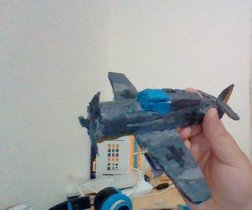 Cardboard FW190 FOLKER WULF 190 PLANE