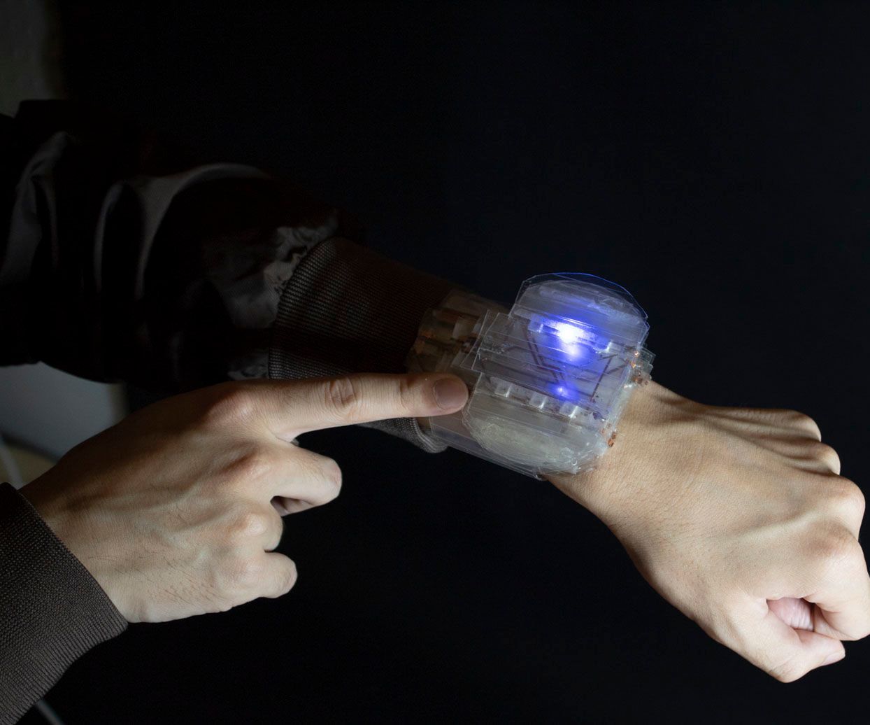 FoldTronics: Creating 3D Objects With Integrated Electronics Using Foldable HoneyComb Structures