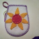 How to make felt art using a needler tool