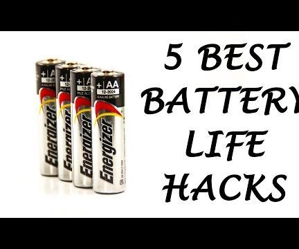 5 Best Battery Life Hacks