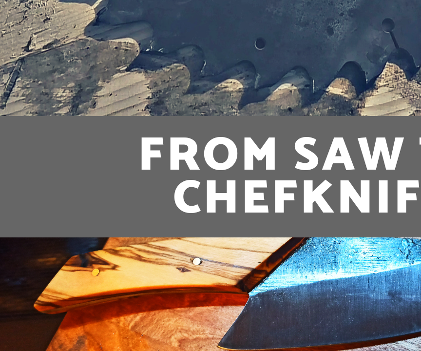 Knife Making: From Bent Sawblade to Chefknive