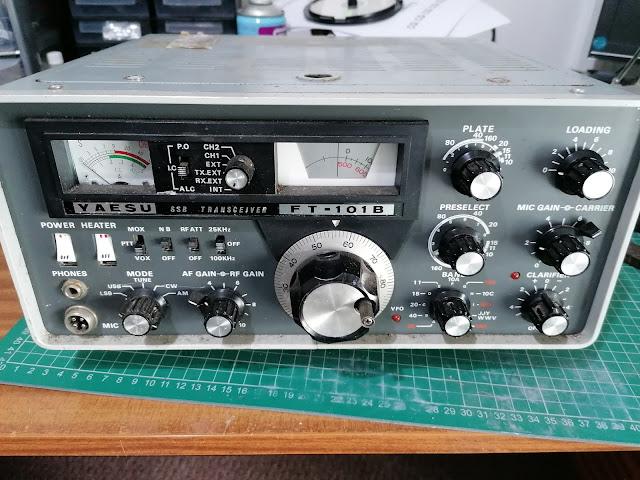 My HF Transceiver Projects - Yaesu FT-101 and Sommerkamp FT