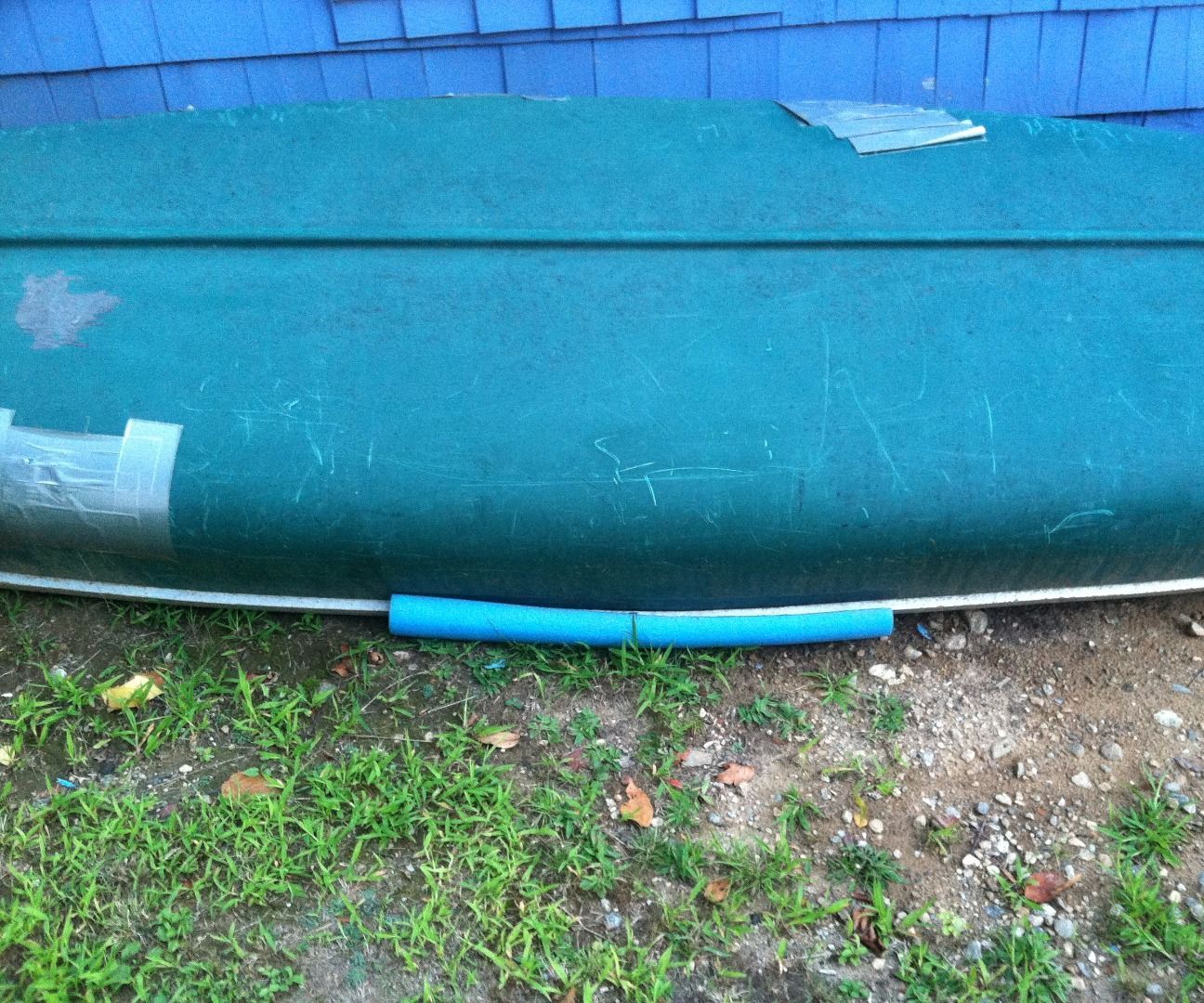 Cheap, Easy Canoe "Rack"