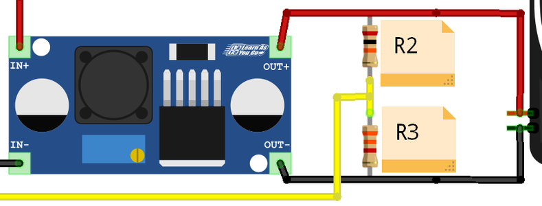 Voltage Divider for Measuring Fan Speed