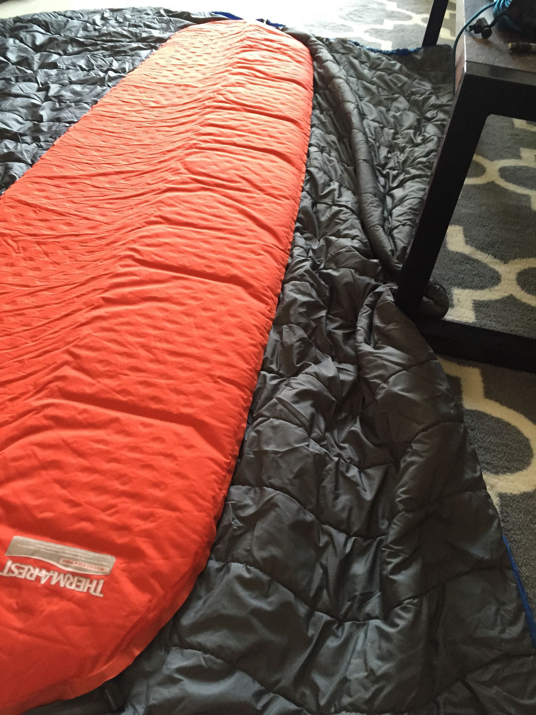 Thermarest Blanket Draft Reduction and Heat Regulation 6 Steps