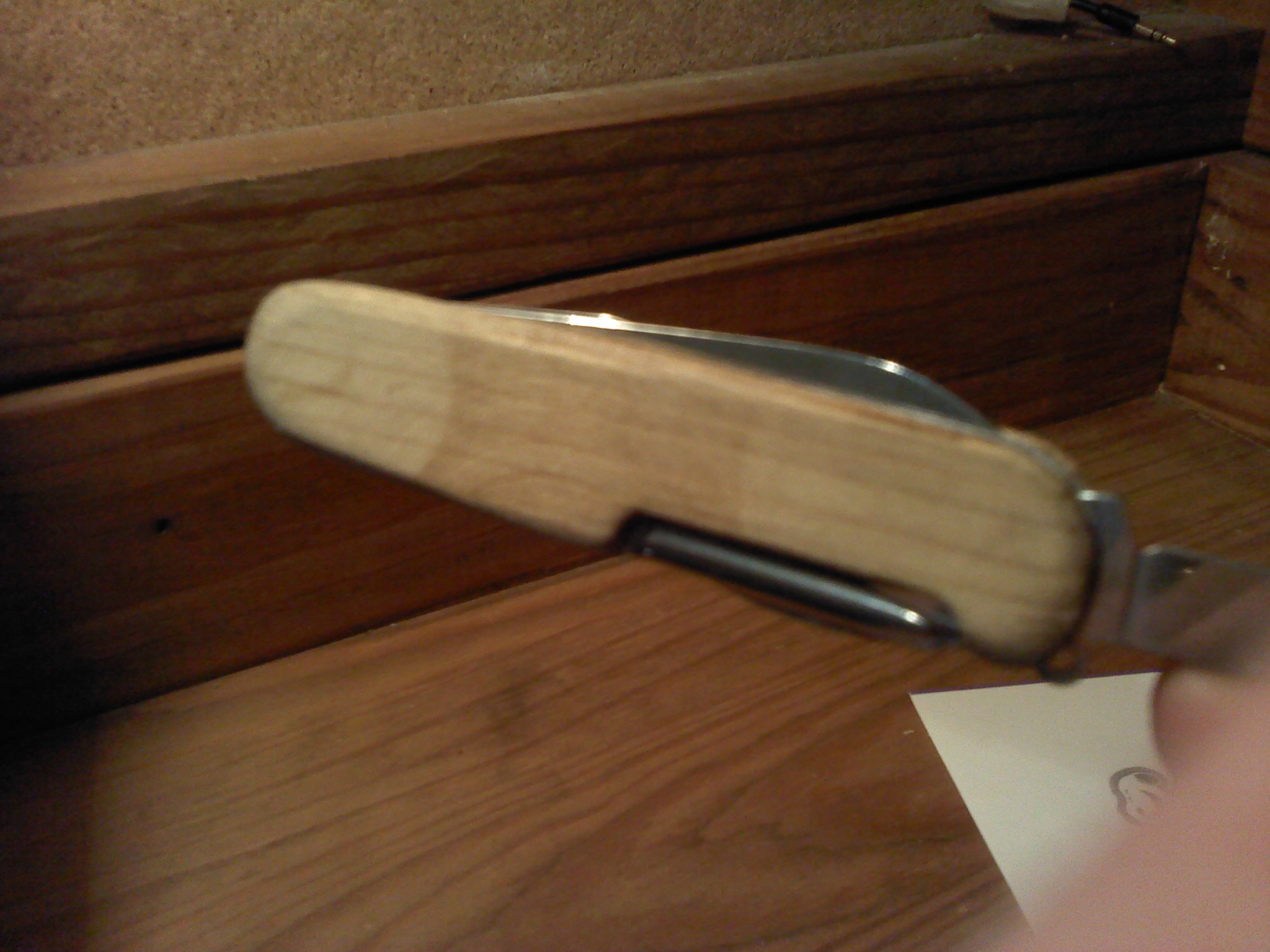 Wooden Swiss Army Scale