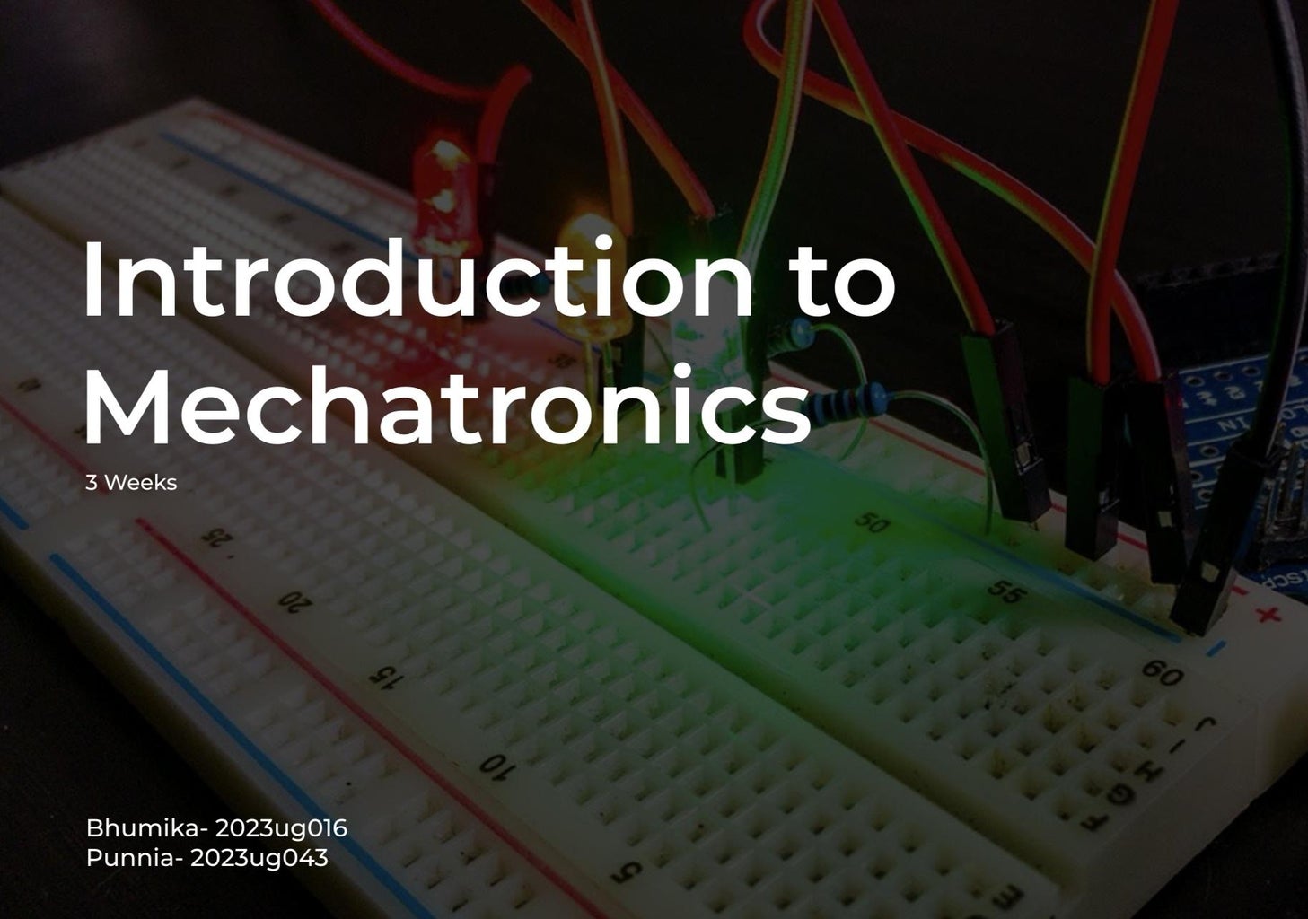 Introduction to Mechatronics : 7 Steps - Instructables