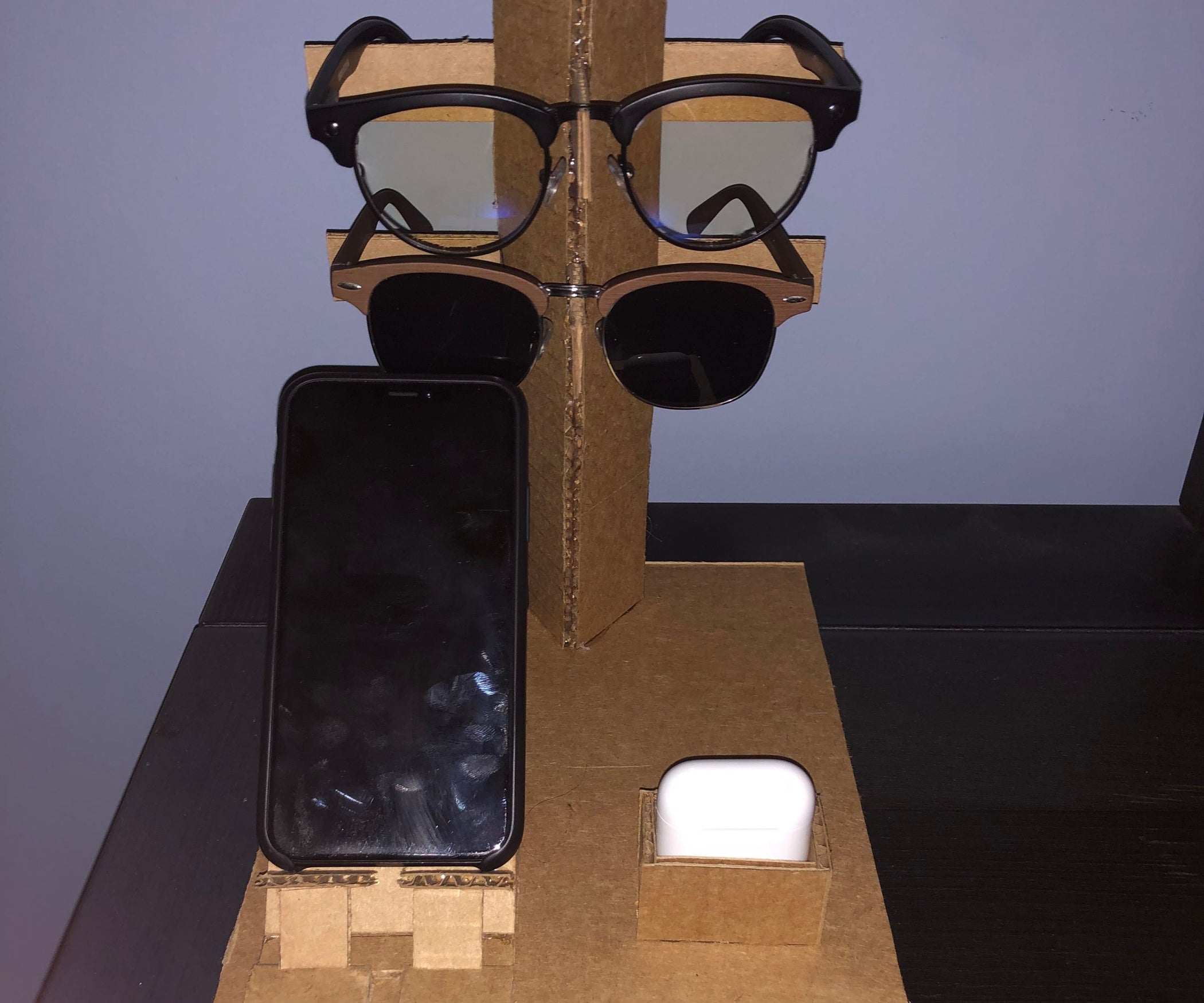 How to Make a Multi Device Stand Out of Cardboard 10 Steps