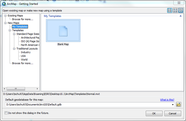 Starting ArcGIS