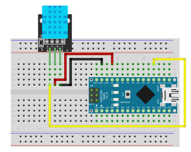 DHT11 Sensor With OLED Part 2 (Temperature & Humidity) : 5 Steps ...