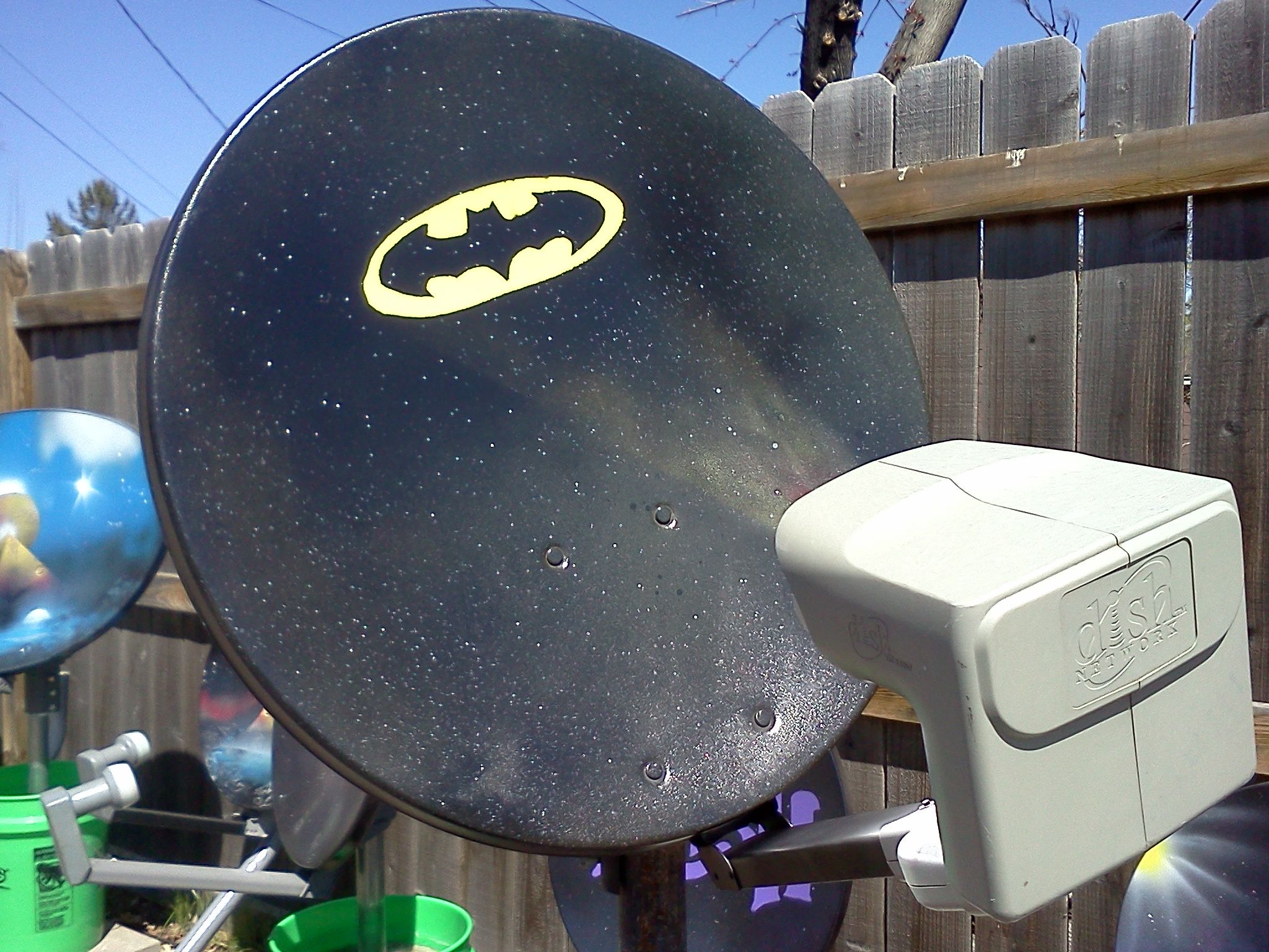 Painted Satellite Dish Instructables