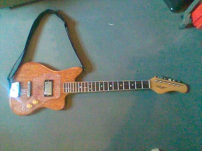 Resurrection of a 60`s Woolworths Teisco Audition Electric Guitar