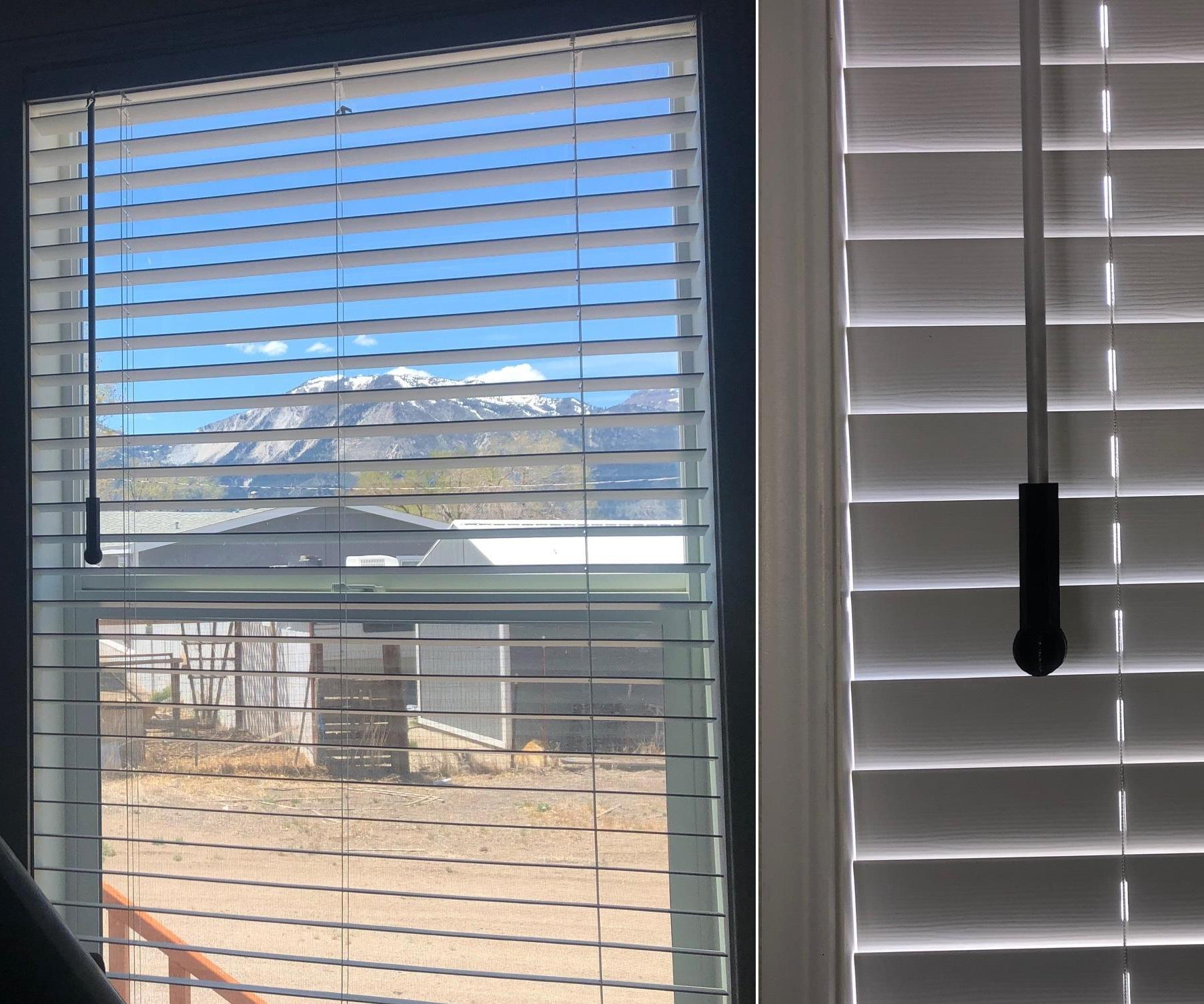 Window Blind Rod Handles