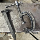 Making a C-Clamp From a Railroad Spike