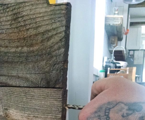 Hanging a Barn Door for Our Master Bathroom