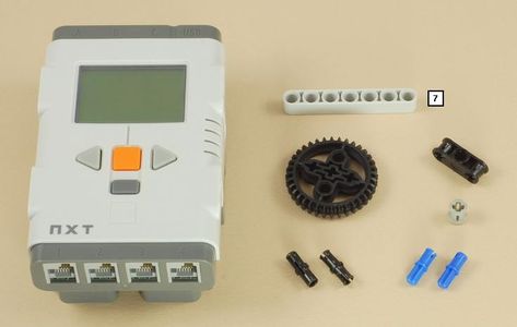 Lego NXT Steering Rover Programming and Building Instructions.