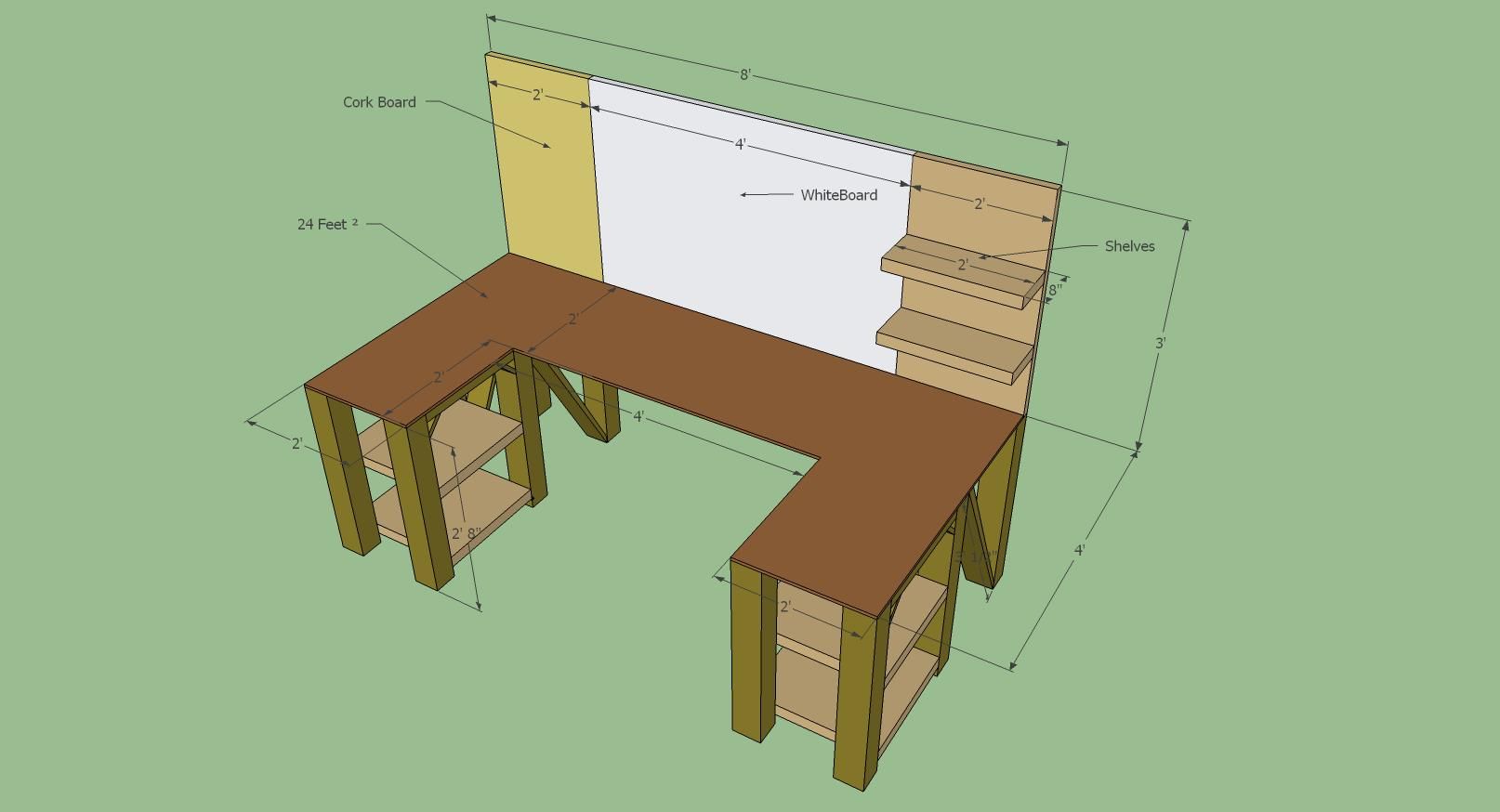 Wrap Around Workbench