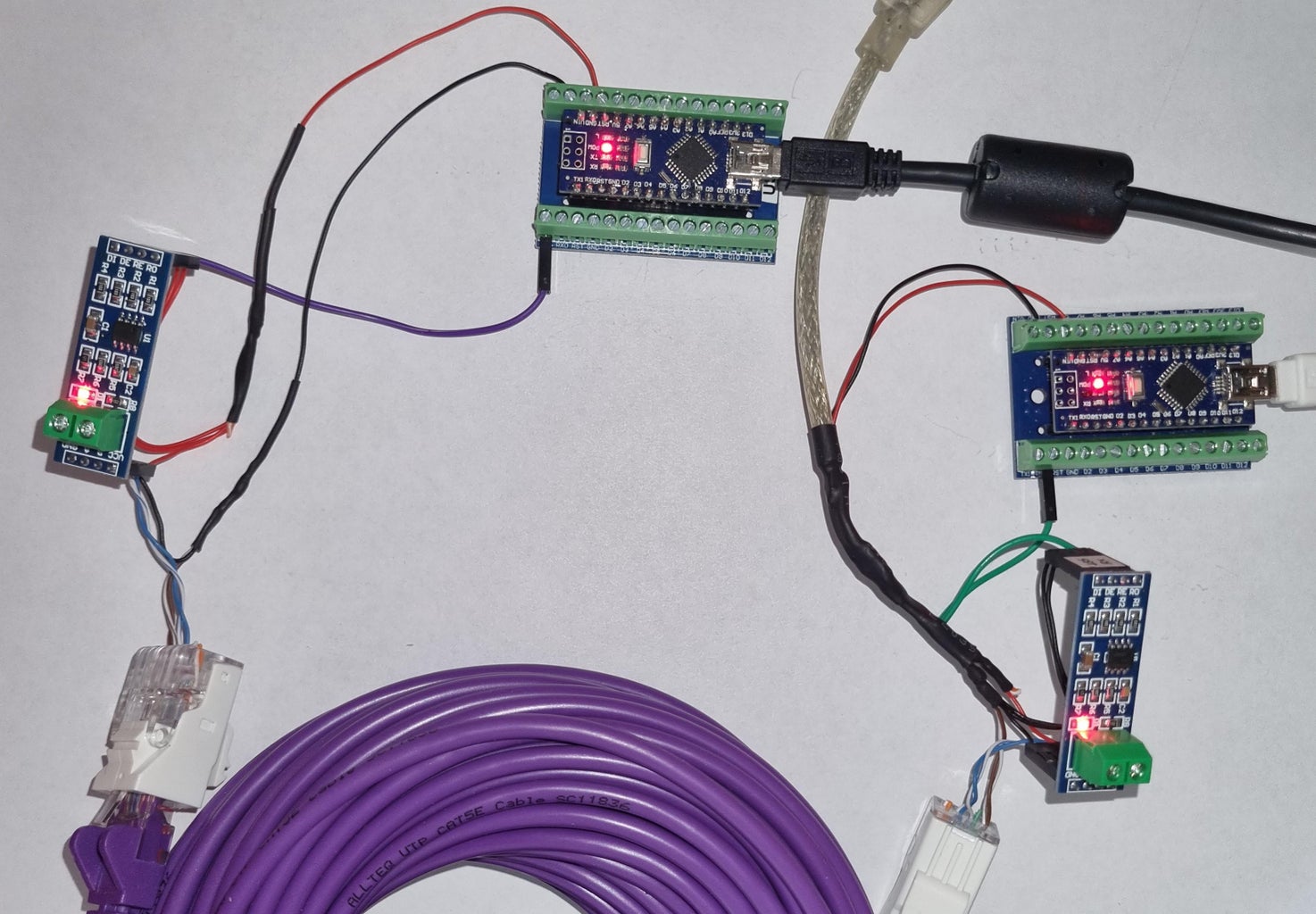Arduino Remote Control With RS485 Over UTP : 7 Steps - Instructables
