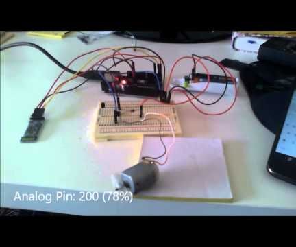 Arduino Bluetooth Motor Control Without Motor Driver Chip