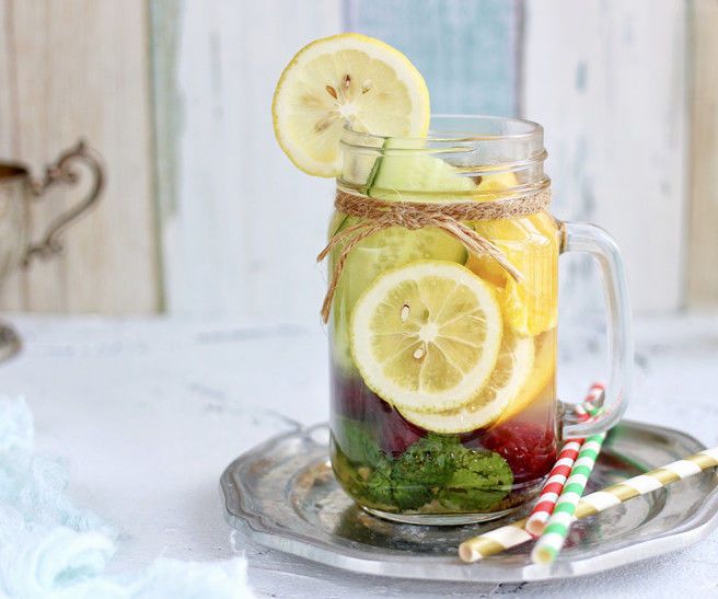 Homemade Detox Vitamin Water
