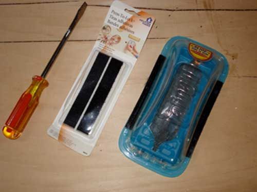 Modify a Pledge Fabric Sweeper So You Can Empty It
