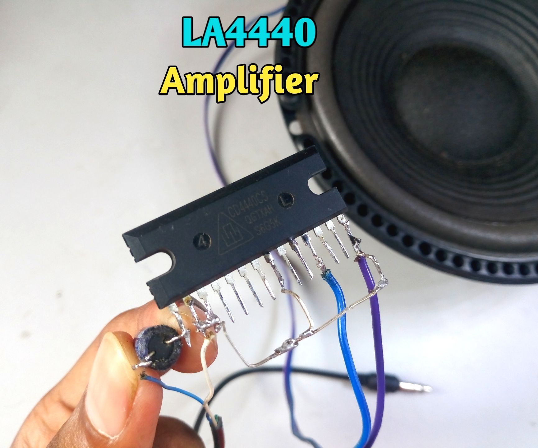 LA4440 IC Audio Amplifier : 7 Steps - Instructables