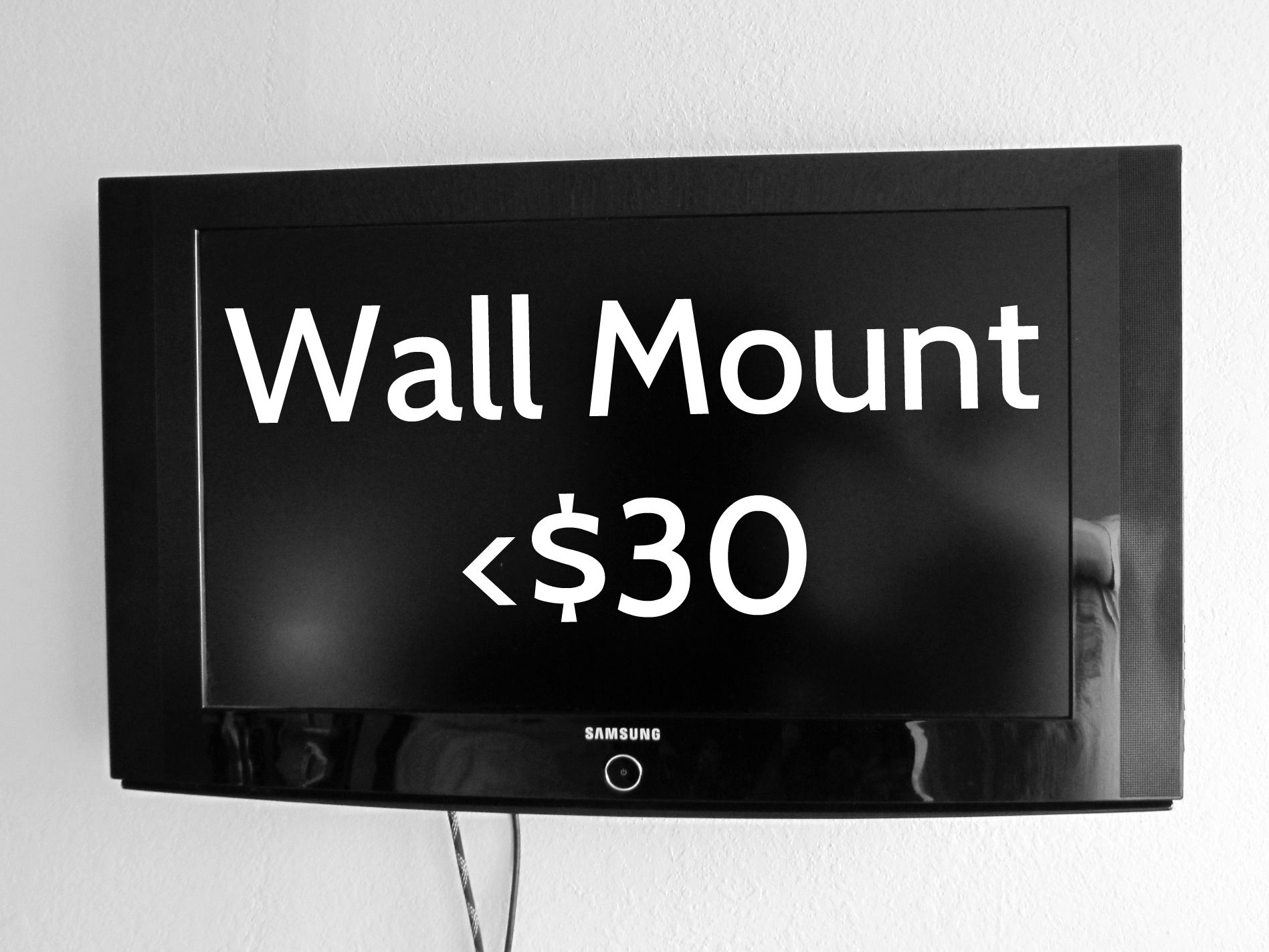How to Wall Mount a Television (using a Cheetah Mount)