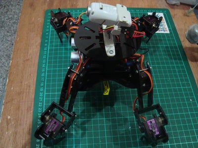 O-fat the Quadruped Robot With Acrylic Frame