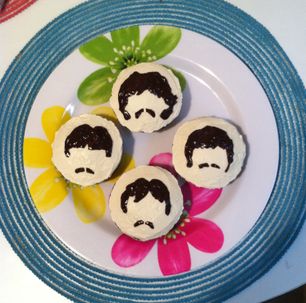 Beatles Band Cupcakes