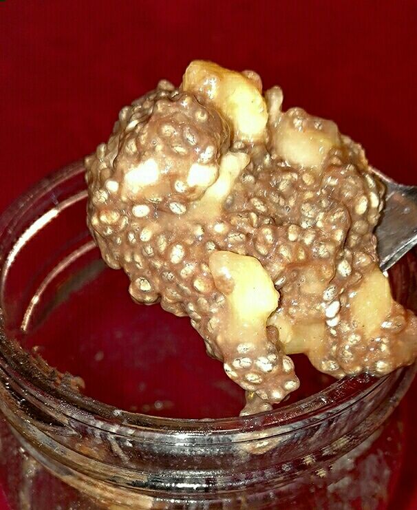 Banana and Chocolate Chia Pudding