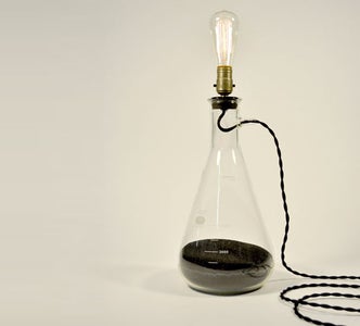 Erlenmeyer Flask Lamp