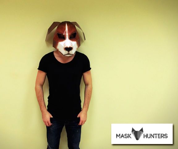 How to Make Dog Mask From Paper