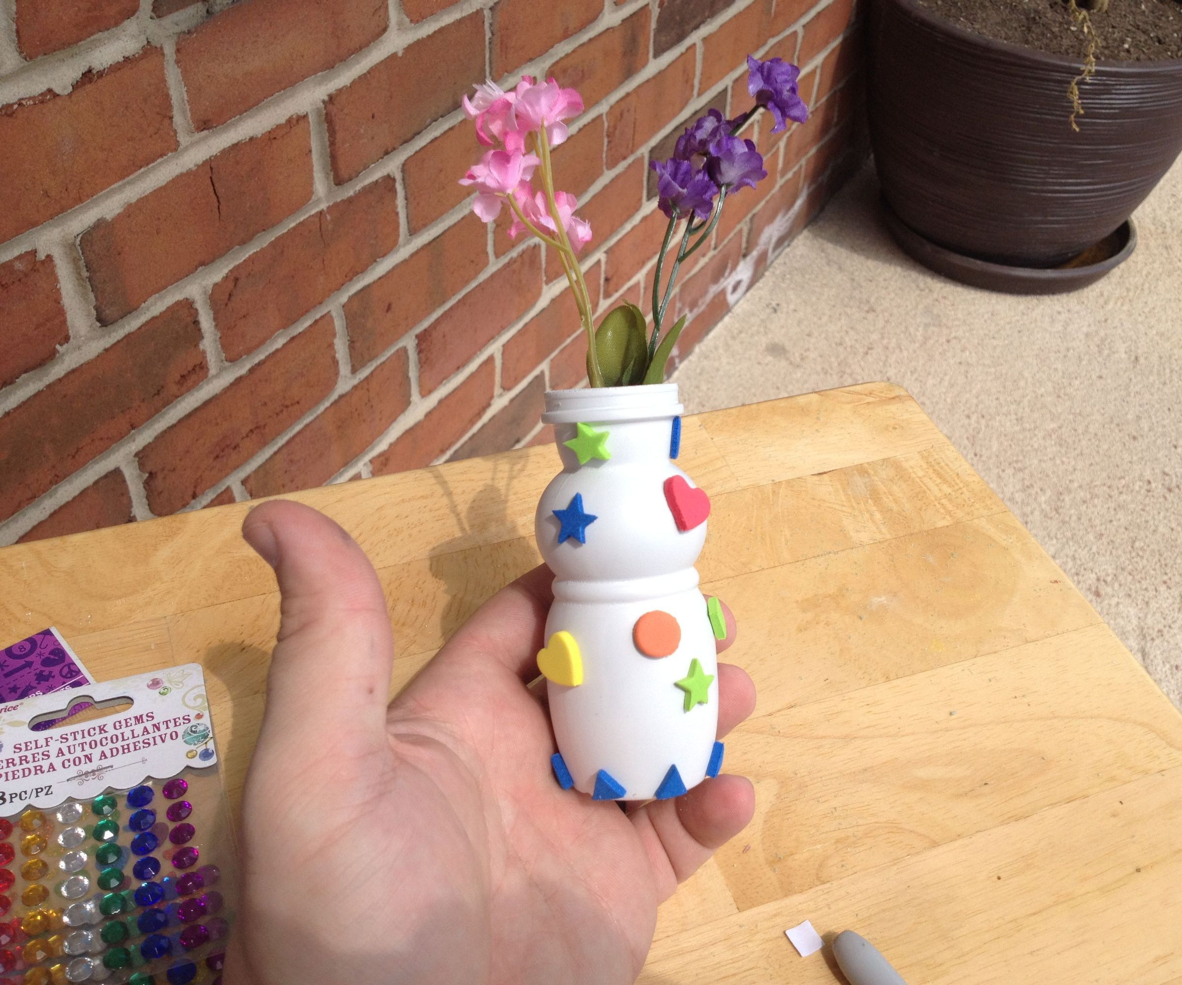 Recycled Mini Flower Vases