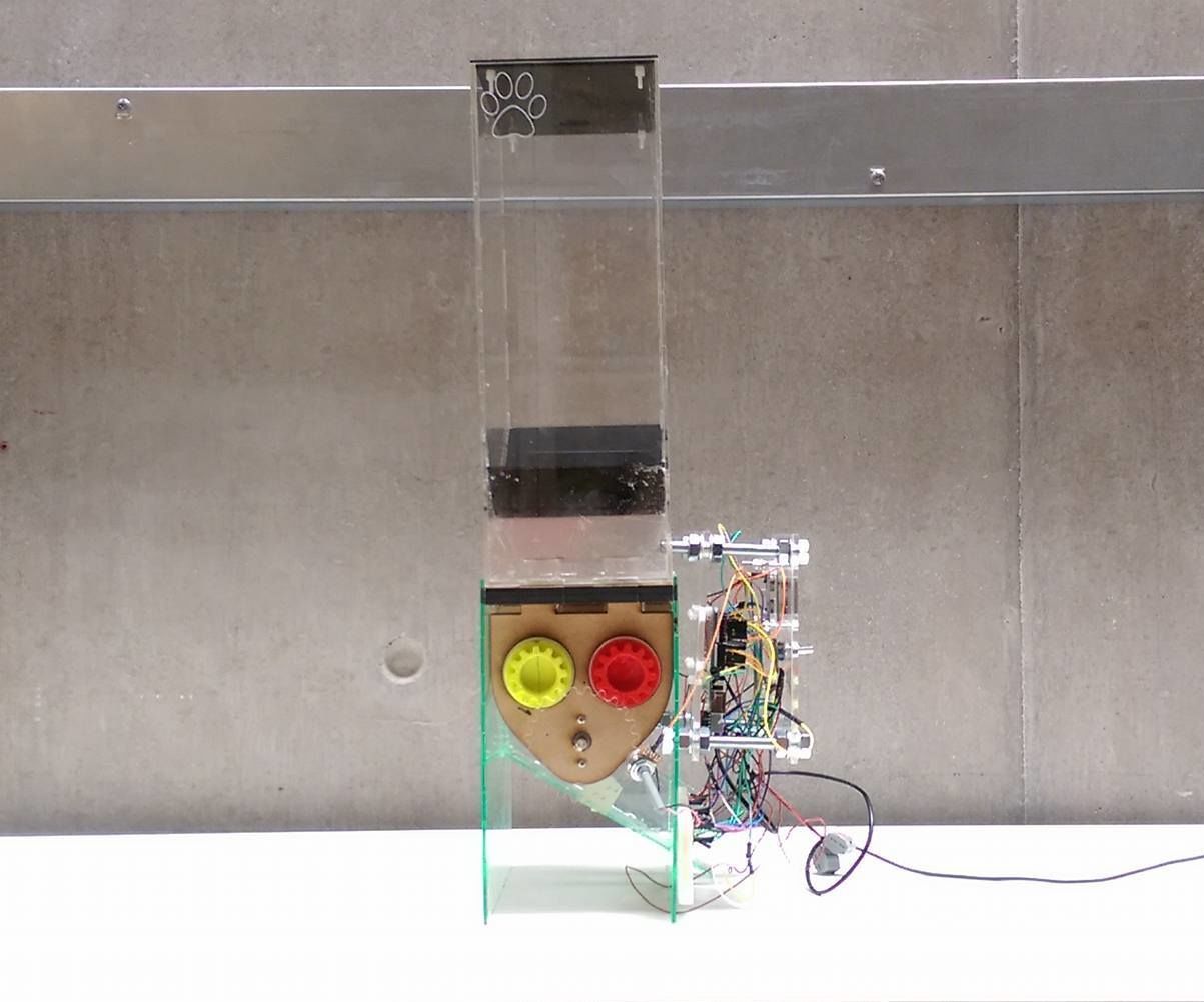 Arduino Adjustable Pet Food Dispenser 