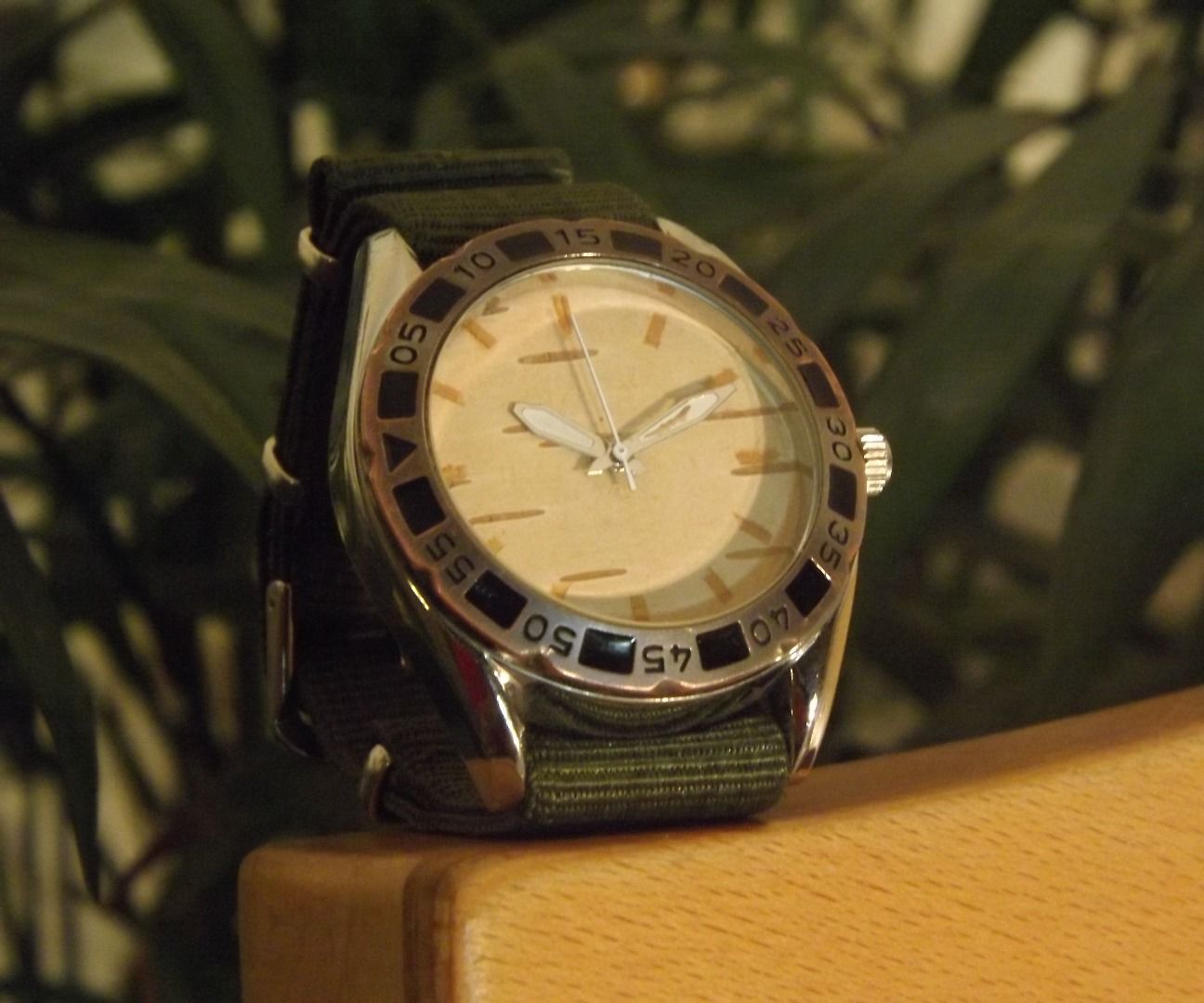 Birch Bark Face for Wrist Watch