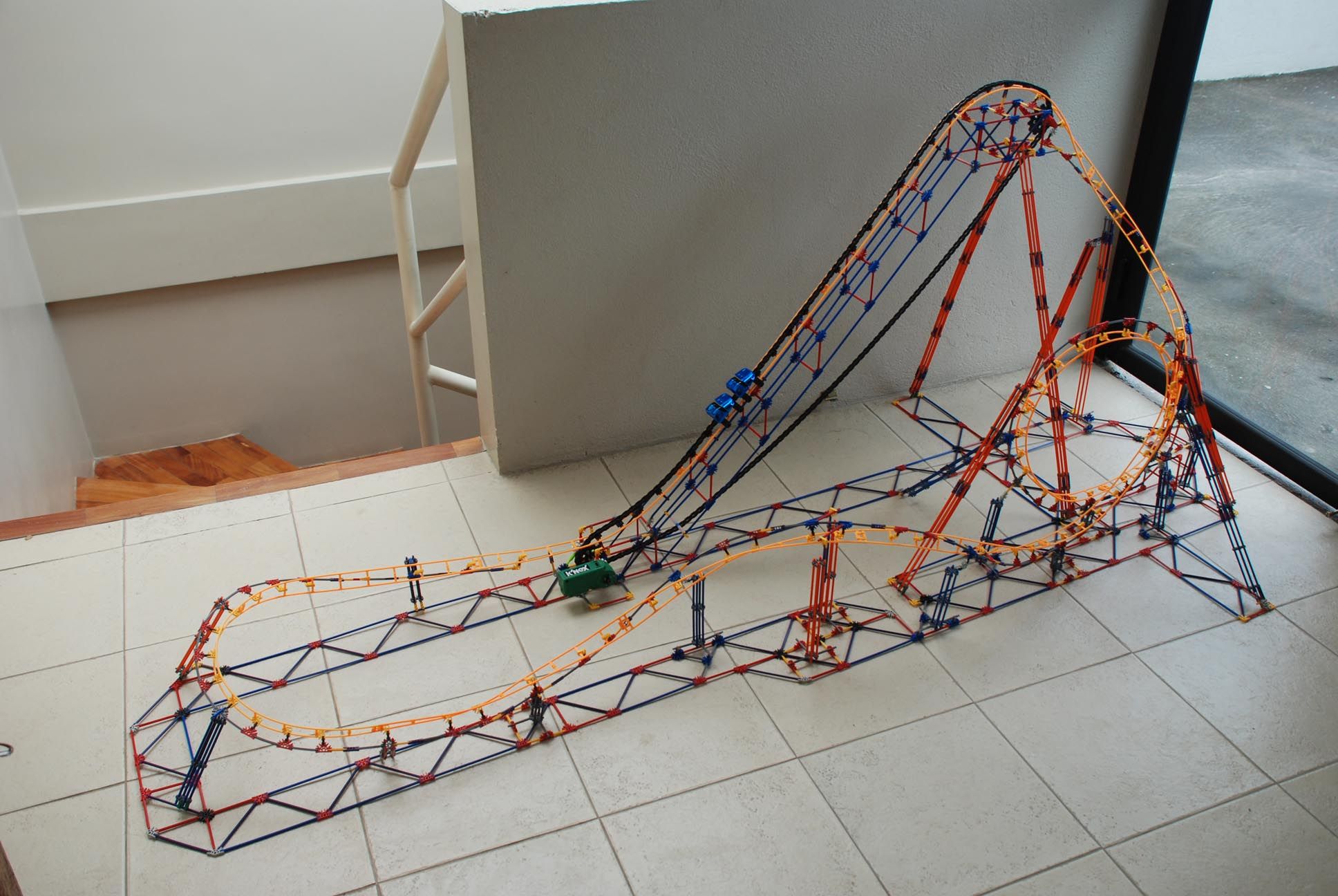 Electric Eel Knex Roller Coaster 12 Steps Instructables