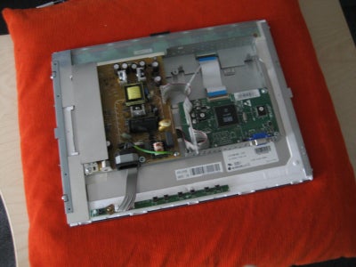 Stripping the LCD Screen