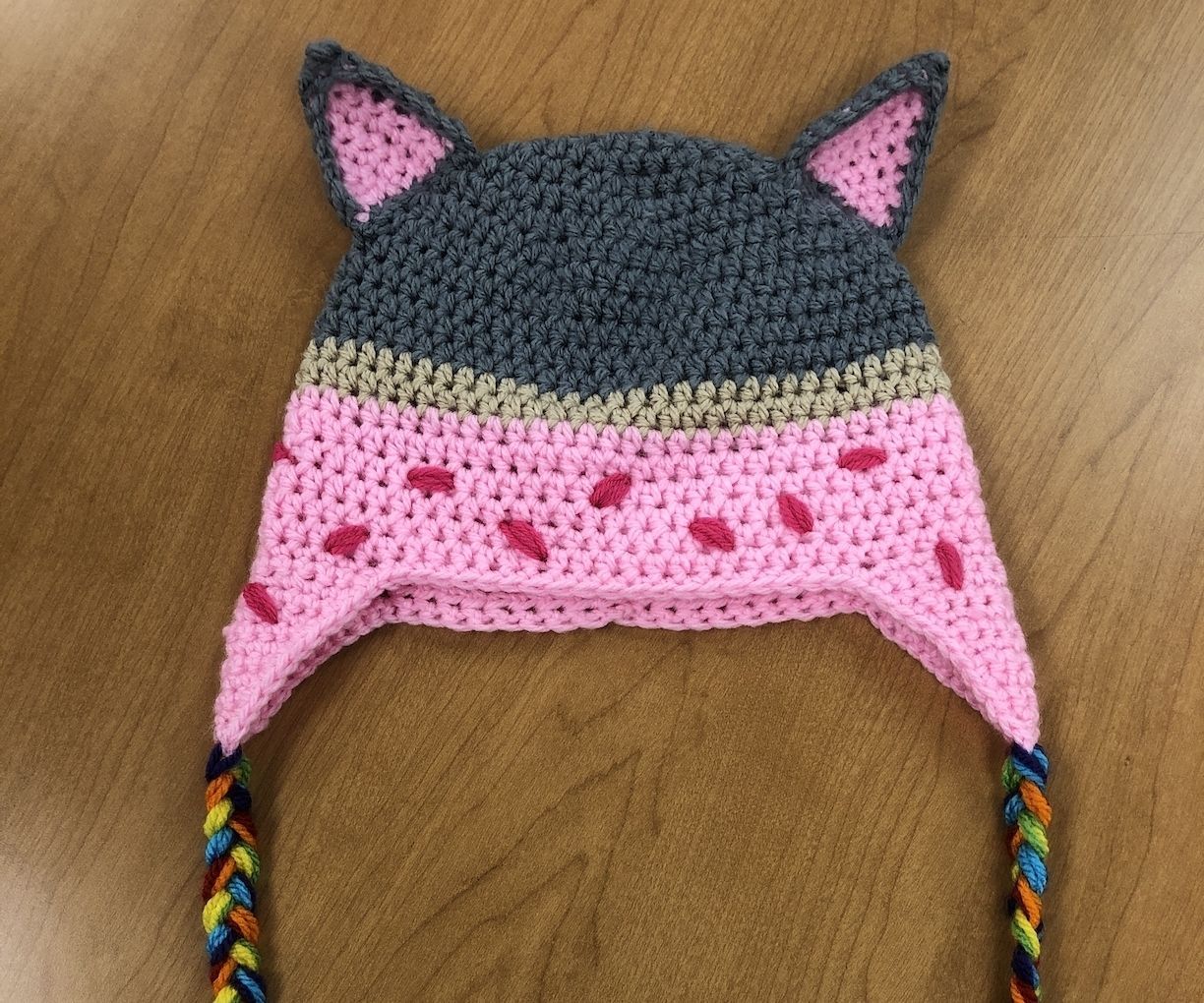 Crochet Nyan Cat Hat