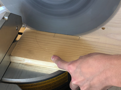 Wood Part for Number 0