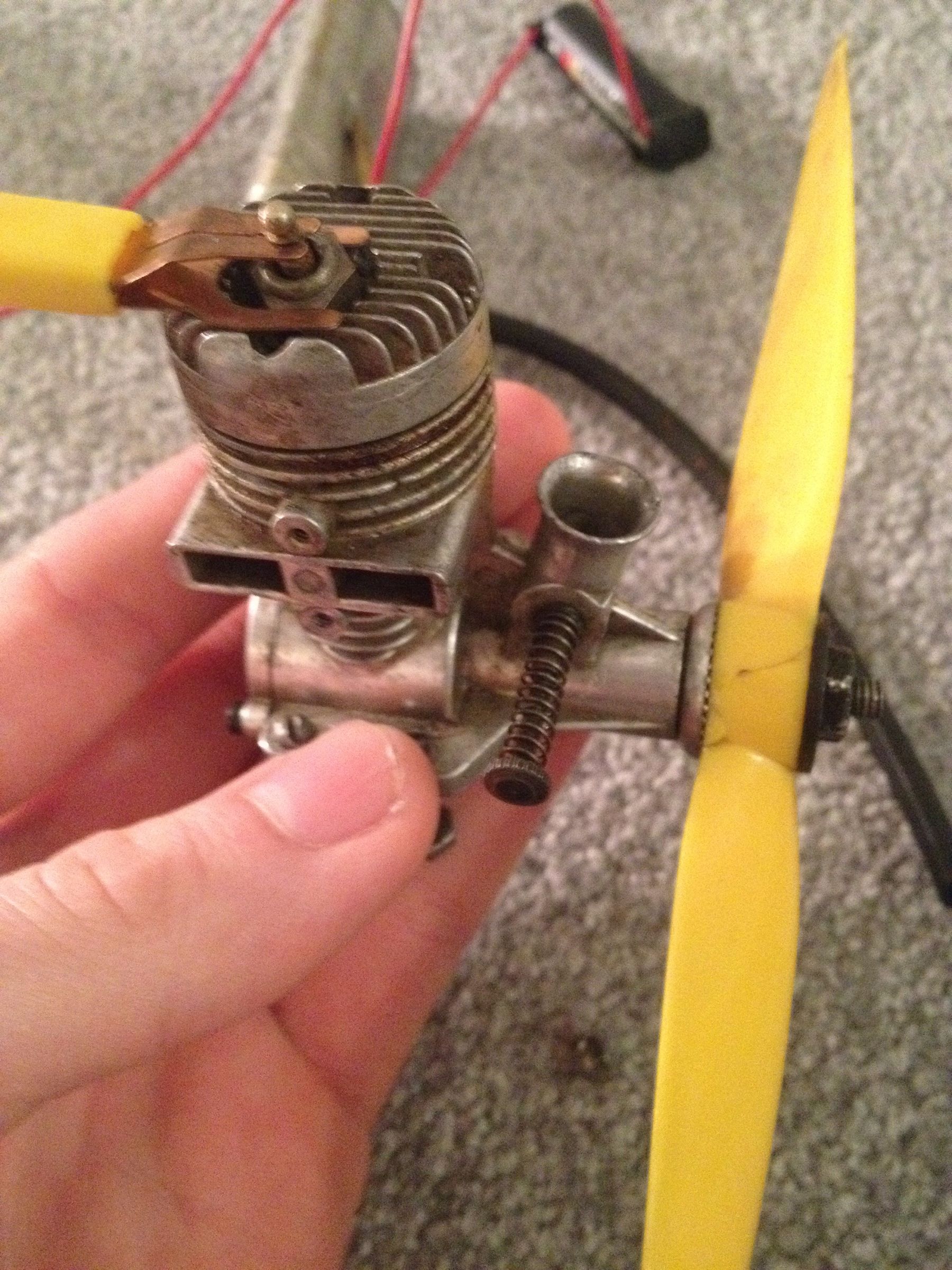 Starting an Old Glow Plug Engine 3 Steps Instructables