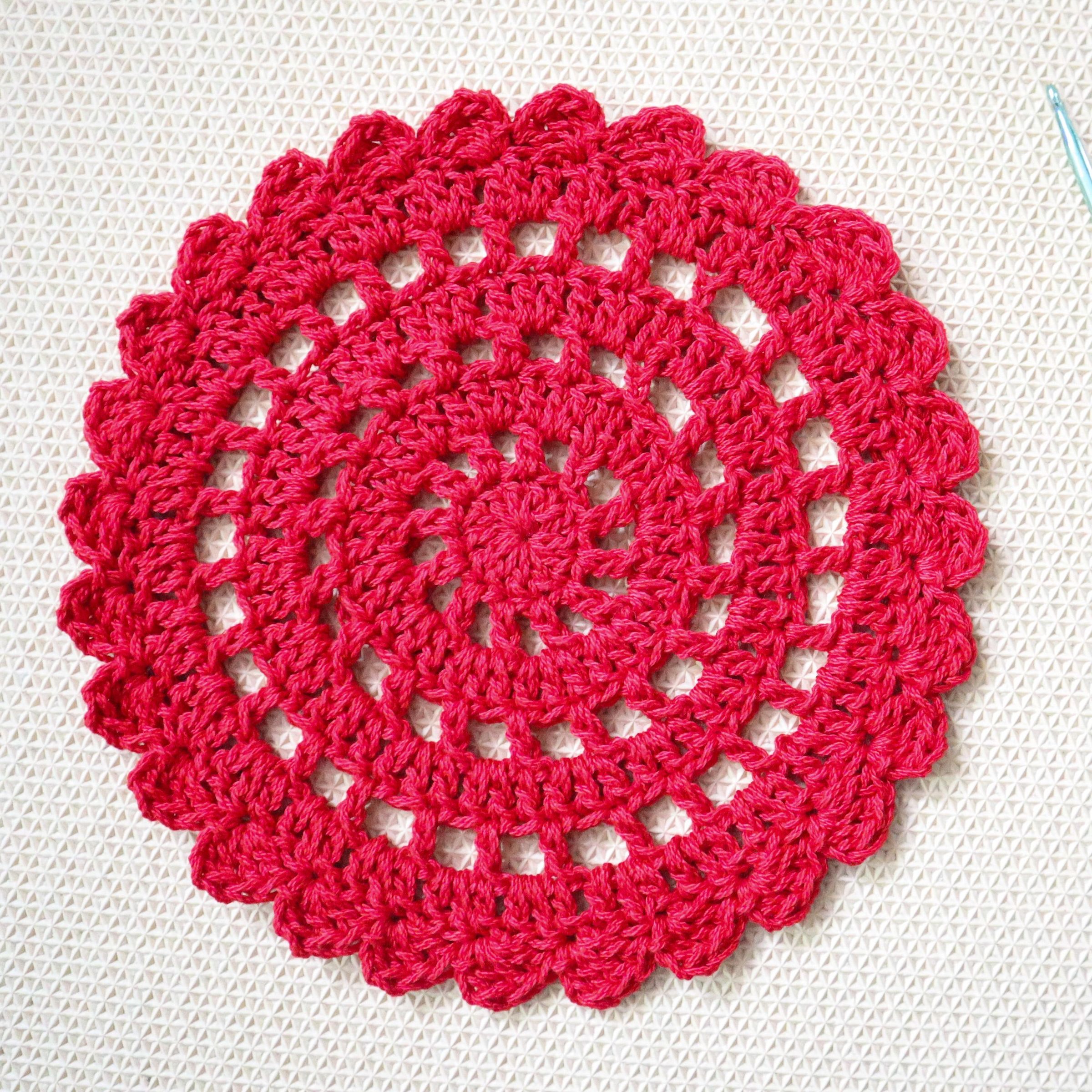 How to Make Easy Crochet Christmas Placemats 9 Steps (with Pictures