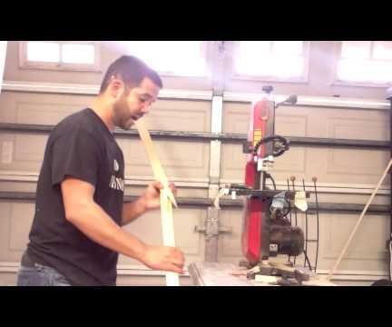 How to Make a Hickory Backed Ash Bow #1