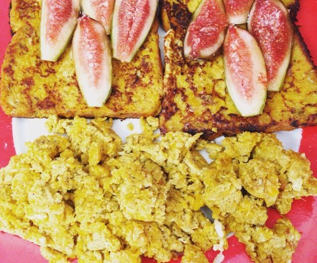 Healthy Pumpkin French Toast