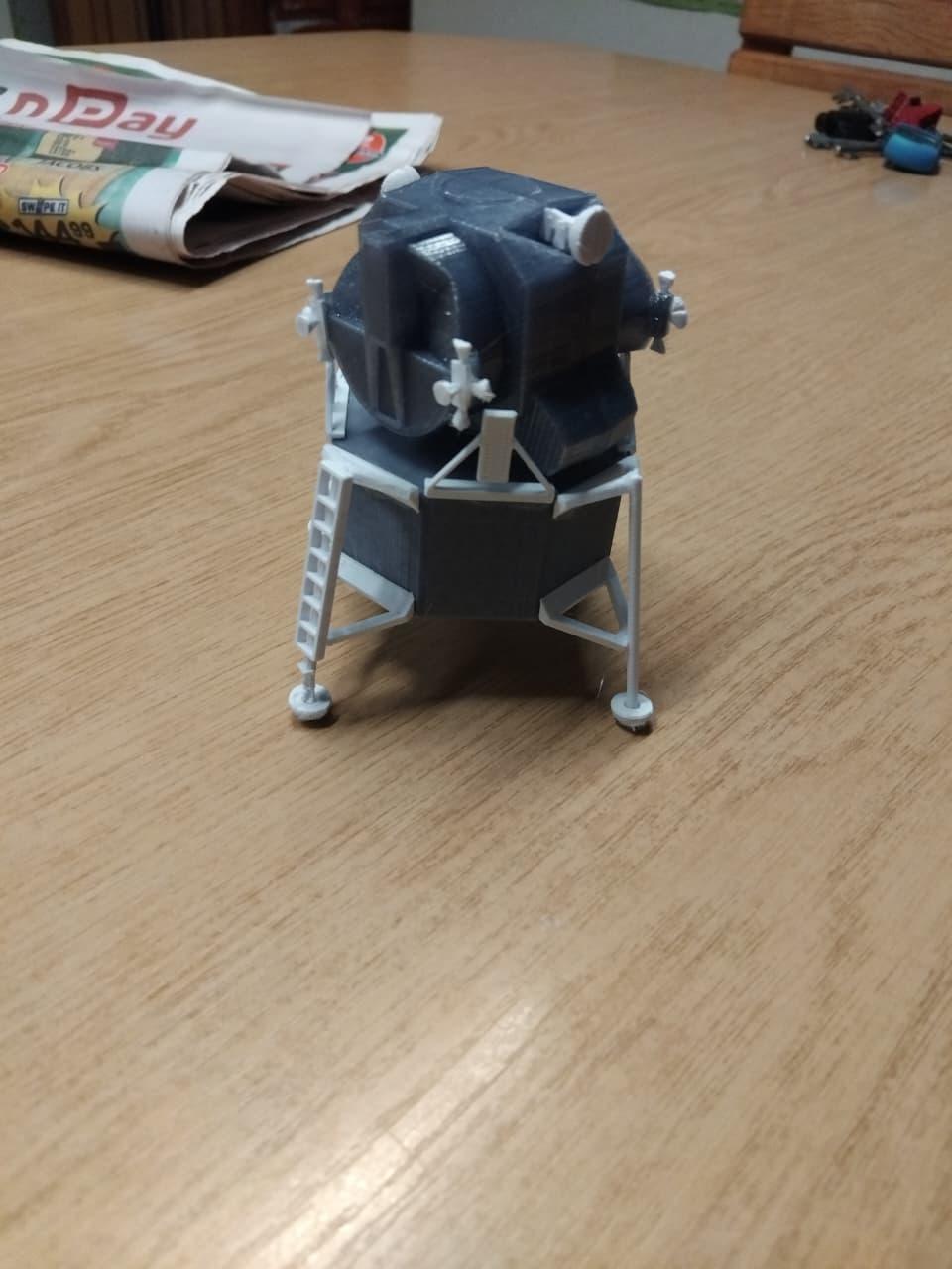 3D Printed Model of Space Ship Pair