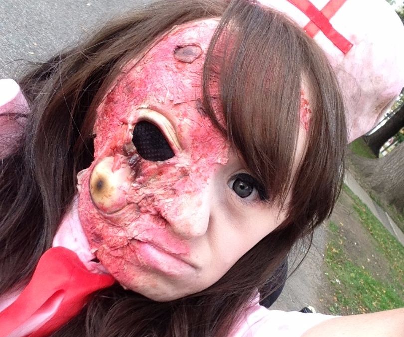 Easy Zombie/Burned Skin Makeup