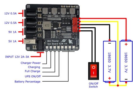 🔋 DIY Wi-Fi Router UPS With Auto Changeover
